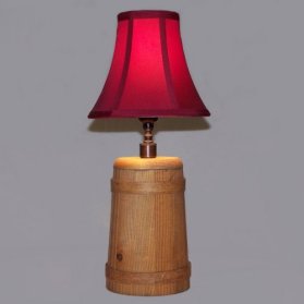 Click To View Large Image Of  Butter Churn Lamp