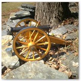 15in Wood Cannon Wheel